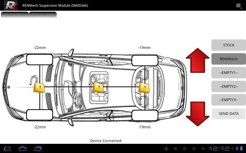 Digitales Tieferlegungsmodul Optionales Tablet - Samsung Galaxy Tab 4 - 8.0