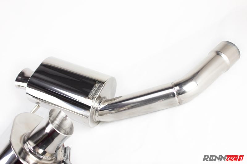 RENNtech Stainless Steel Sport Mufflers | C207 | E550 Coupe | M278 | 4.7L V8 BiTurbo | MY2012-2017