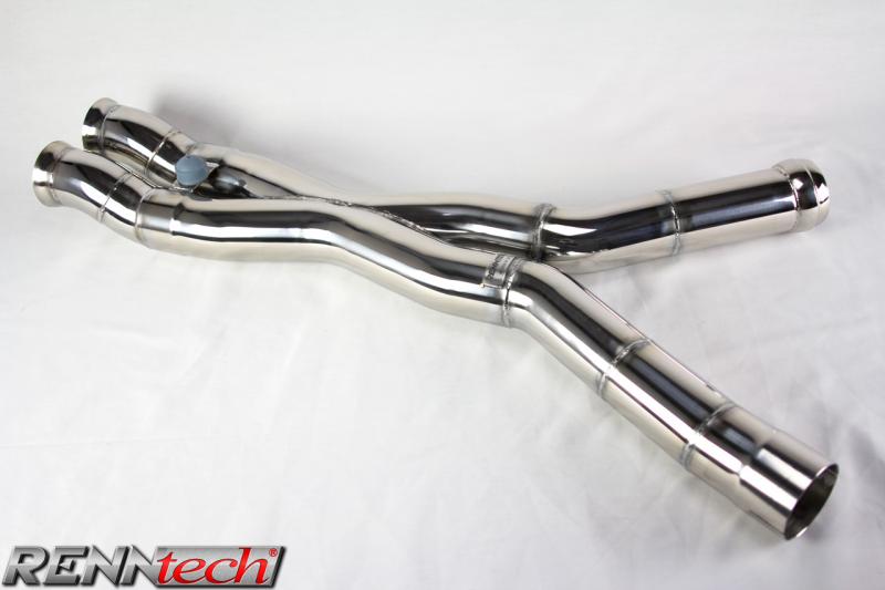 RENNtech Stainless Steel Sound and Performance Pipe for 221 - S 63 AMG