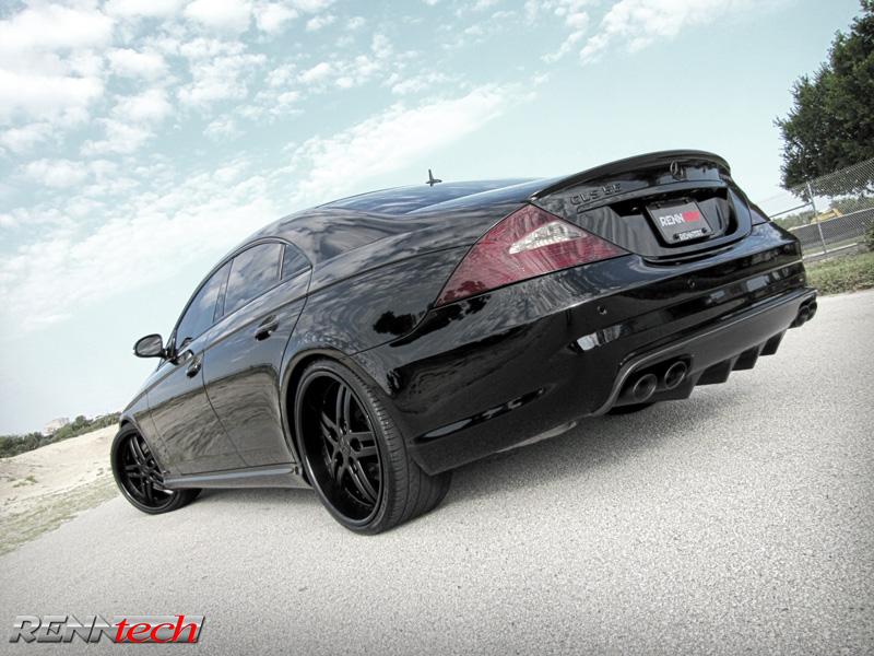 RENNtech Carbon Fiber Rear Diffuser for 219 - CLS Class
