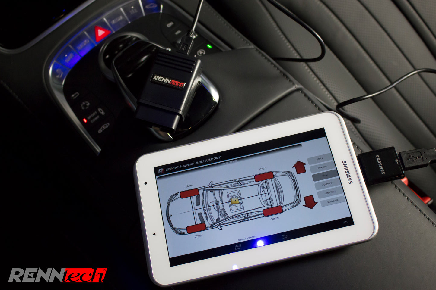 RENNtech | Handgeführtes Federungsmodul | Air Body Control
