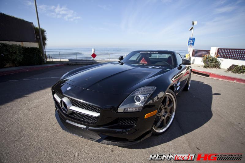 RENNtech Carbon Fiber | Front Splitter | C197 | SLS AMG