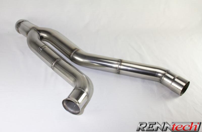 RENNtech Stainless Steel Sound and Performance Pipe for CLK 63 (C209)