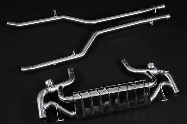 RENNtech | SLS Stainless Steel Valved Sport Exhaust System w/ Programmable Remote Control