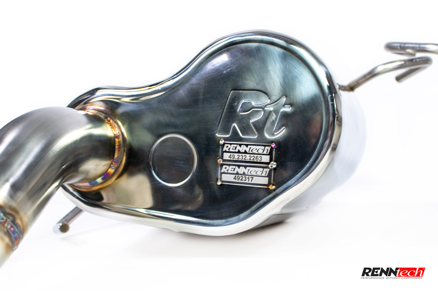 RENNtech | Stainless Steel Sport Mufflers | AMG SL | AMG GT 2-Door