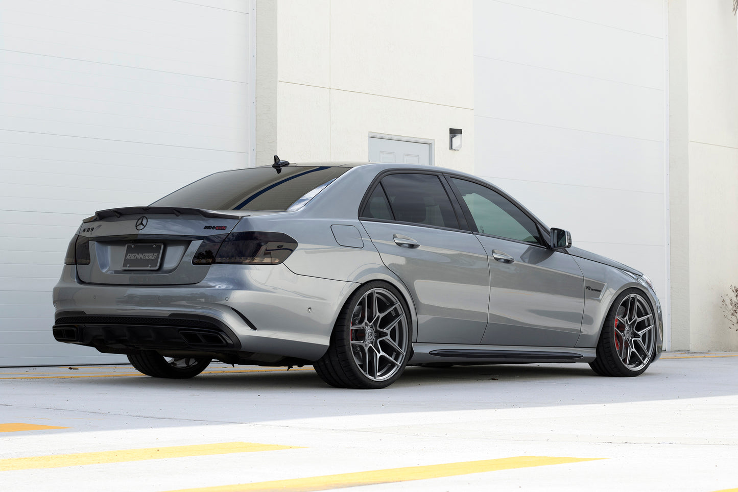 RENNtech Carbon Fiber Rear Deck Lid Spoiler for the 212 E-Class Sedan