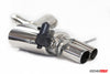 RENNtech | Stainless Steel Sport Mufflers w/Electronic Valves | C63 /S AMG | W205 | 4.0L BiTurbo V8 | M177