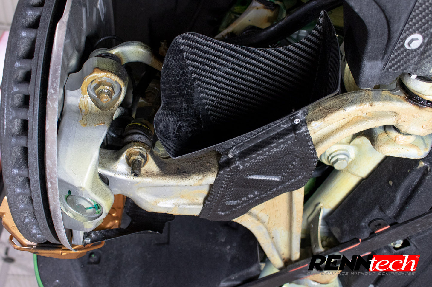 RENNtech | 190 - AMG GT R | Carbon Fiber Brake Ducts