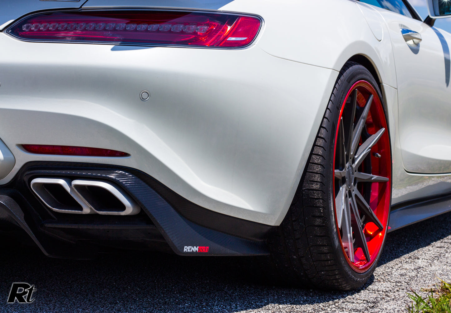 RENNtech | C190 | AMG GT / S | Rear Diffuser | Carbon Fiber