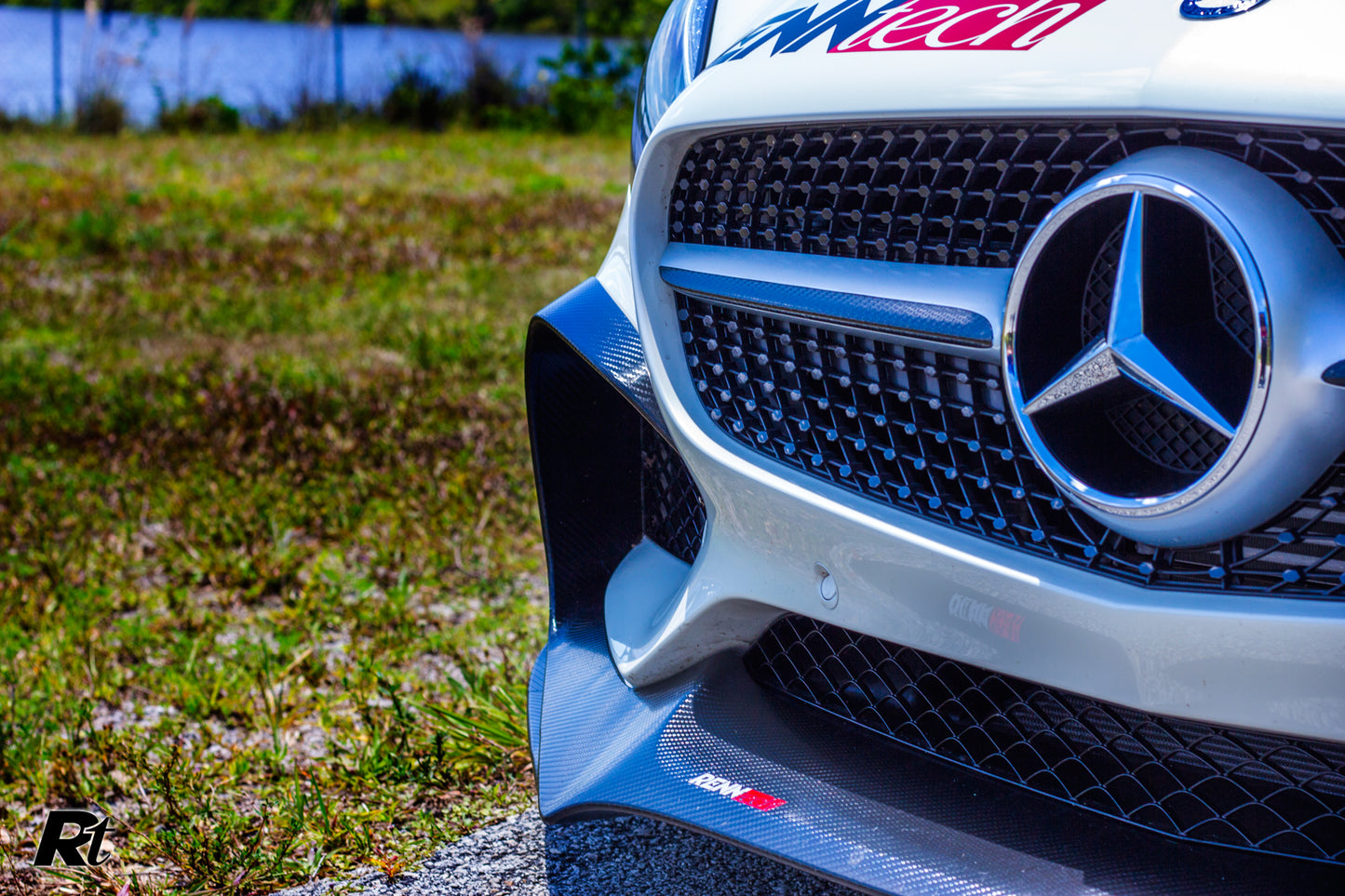 RENNtech | C190 | AMG GT / S | Front Splitter | Carbon Fiber
