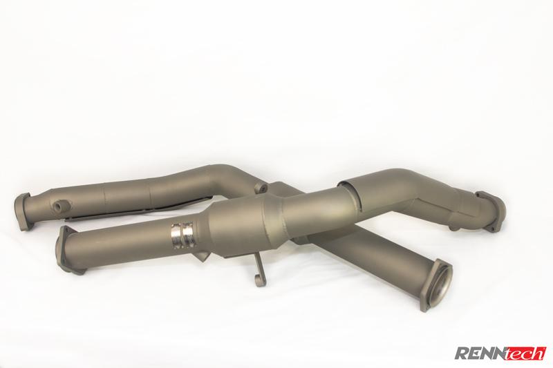 RENNtech | Downpipes mit 200-Zellen-Sportkatalysator | 463 - G63 AMG | 5,5-l-V8-BiTurbo | M157 | MJ2012-2018