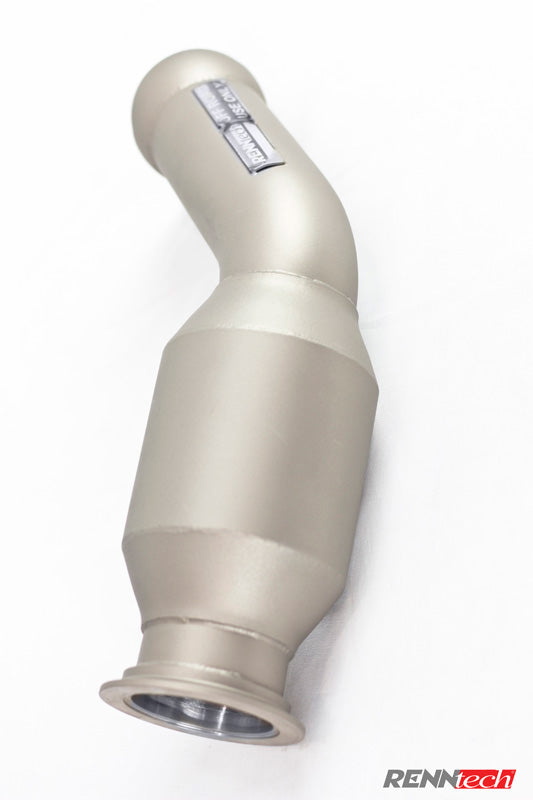 RENNtech | Downpipes w/200 Cell Sport Catalytic Converter | W463 | G550 | 4.0L V8 BiTurbo | M176