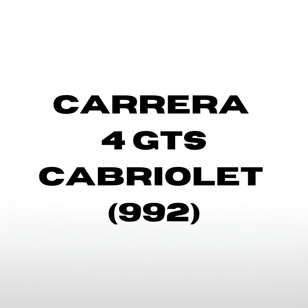 Carrera 4 GTS Cabriolet - 992