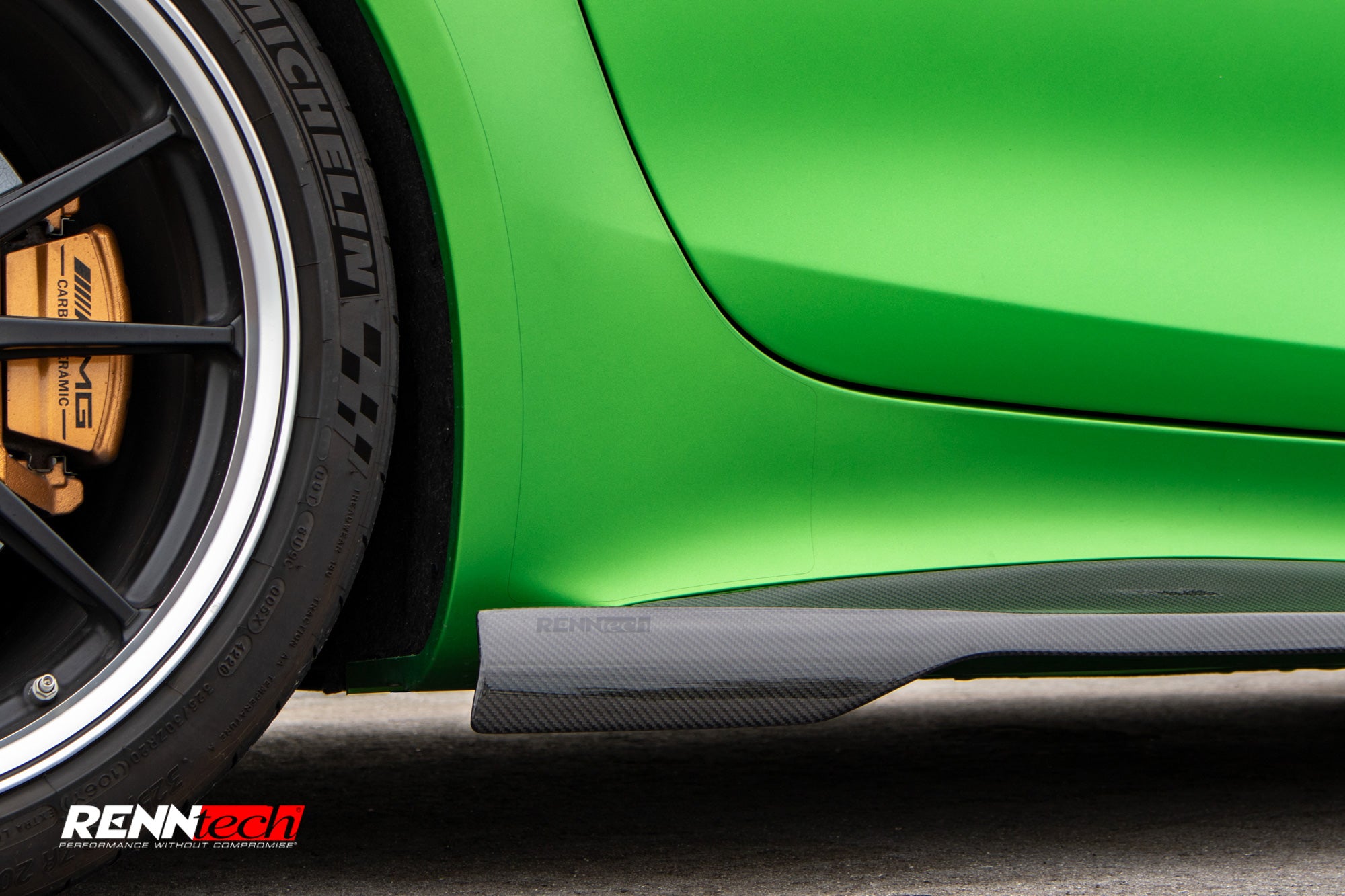 RENNtech | 190 | AMG GT R / Pro | Side Skirts | Carbon Fiber