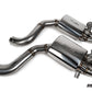 RENNtech | Stainless Steel Sport Mufflers w/ Valves | S 550 Coupe | C217 | 4.7L BiTurbo V8 | M278