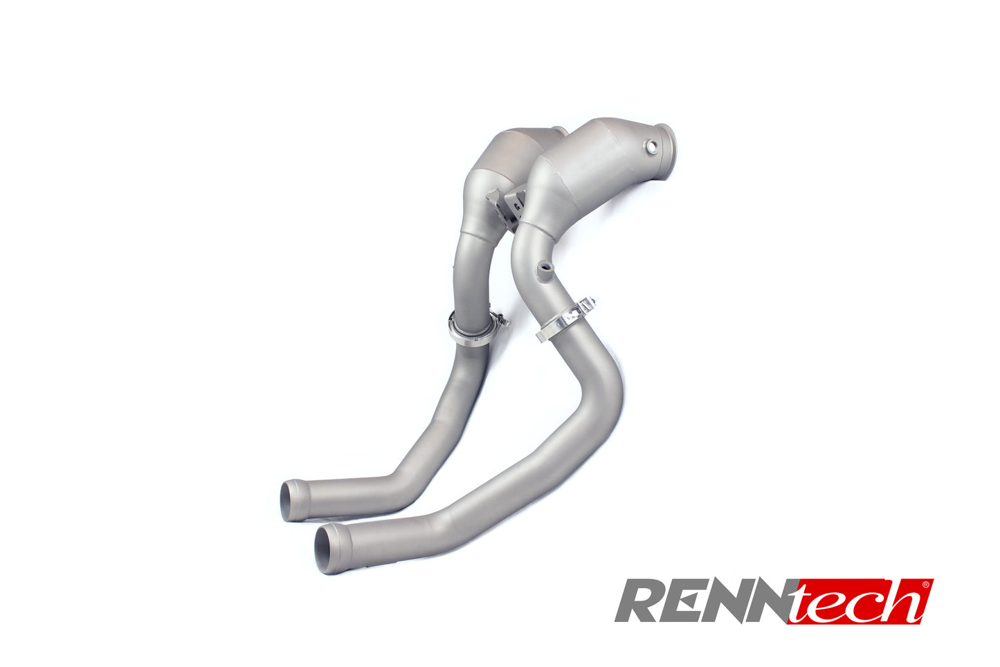 RENNtech | Downpipes w/200 Cell Sport Catalytic Converter | C 63 (S) AMG | GLC 63 (S) AMG | 4.0L V8 BiTurbo | M177