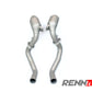 RENNtech | Downpipes w/200 Cell Sport Catalytic Converter | C 63 (S) AMG | GLC 63 (S) AMG | 4.0L V8 BiTurbo | M177