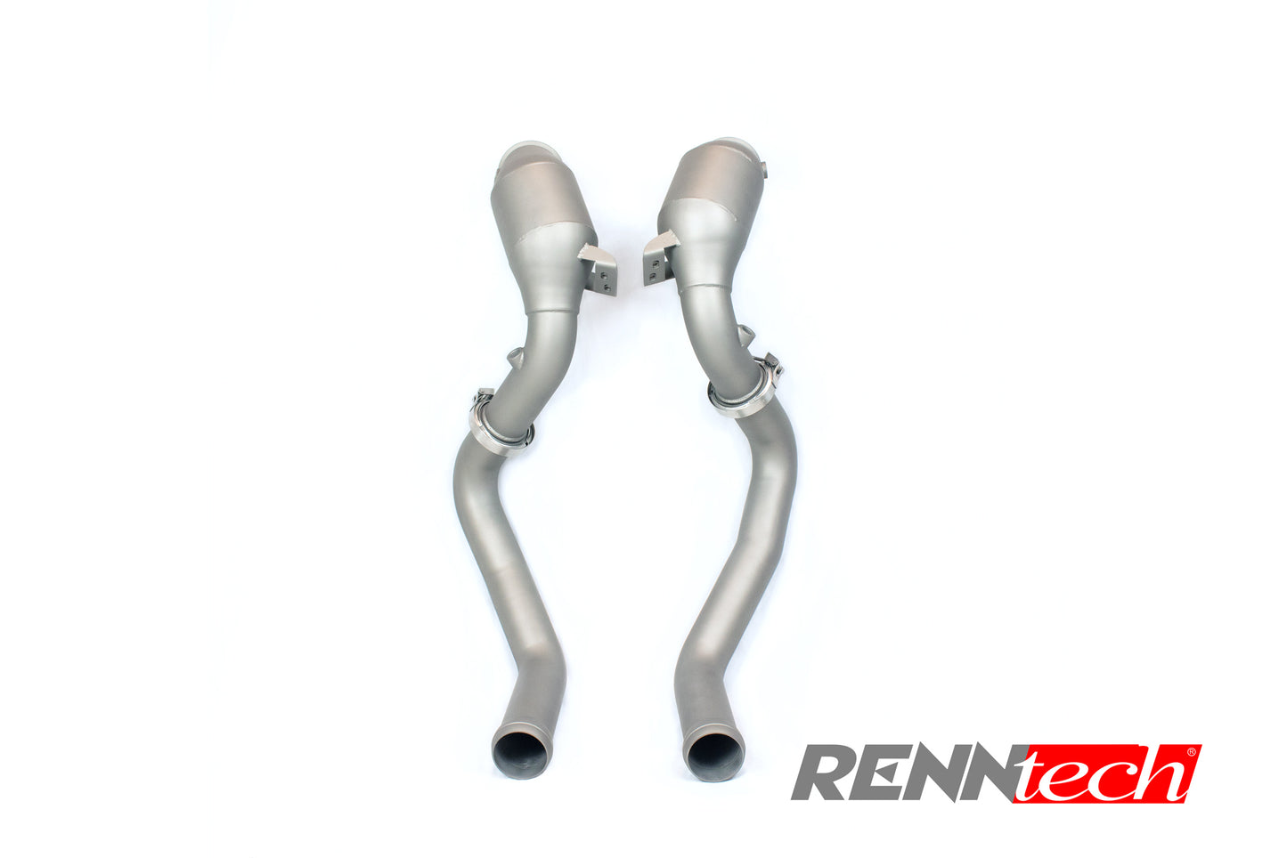 RENNtech | Downpipes w/200 Cell Sport Catalytic Converter | C 63 (S) AMG | GLC 63 (S) AMG | 4.0L V8 BiTurbo | M177