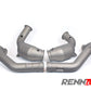 RENNtech | Downpipes w/200 Cell Sport Catalytic Converter | C 63 (S) AMG | GLC 63 (S) AMG | 4.0L V8 BiTurbo | M177