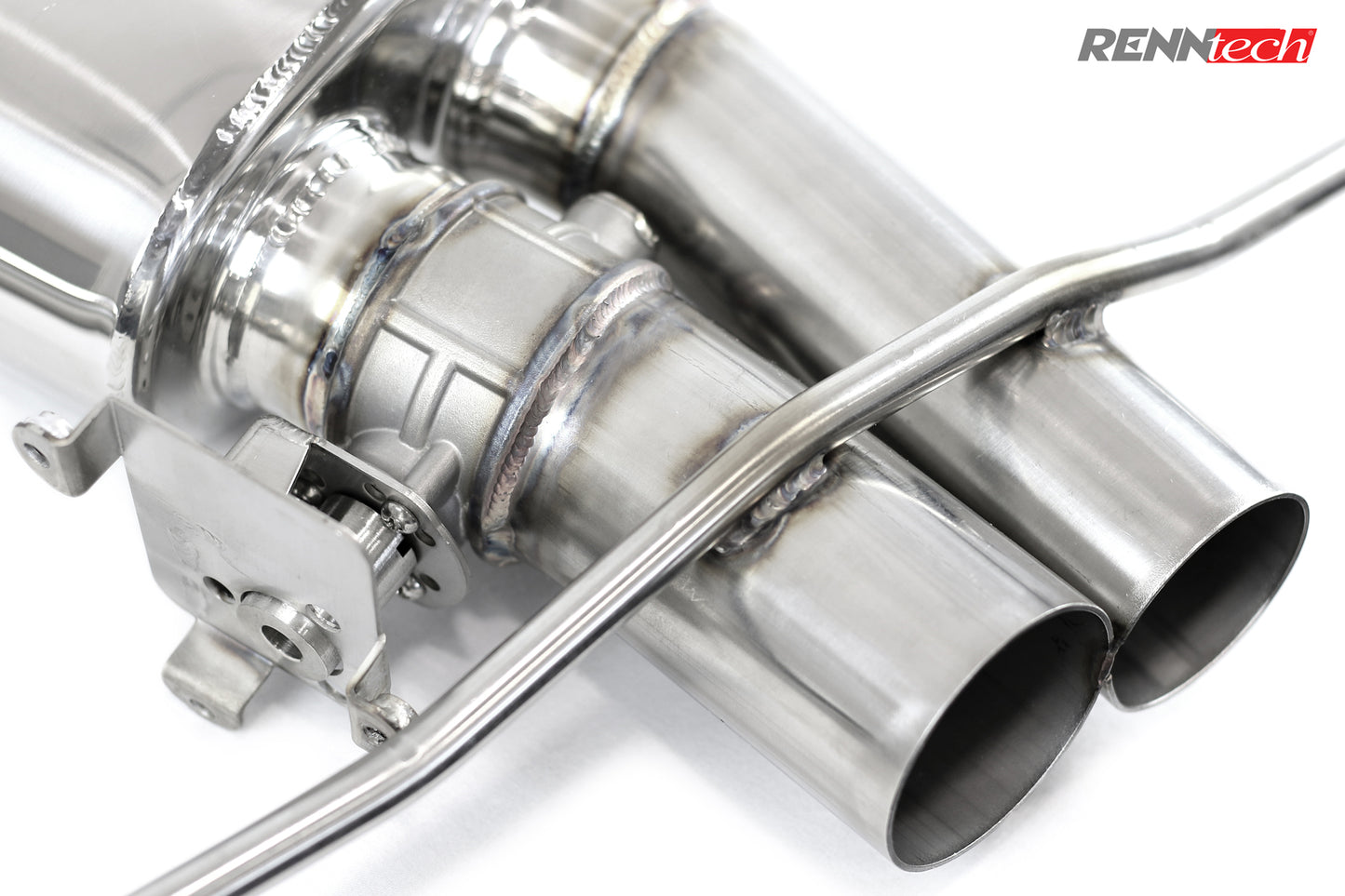 RENNtech | Edelstahl-Sportschalldämpfer mit elektronischen Ventilen | S63 AMG | W222 | 5,5 l BiTurbo V8 | M157 