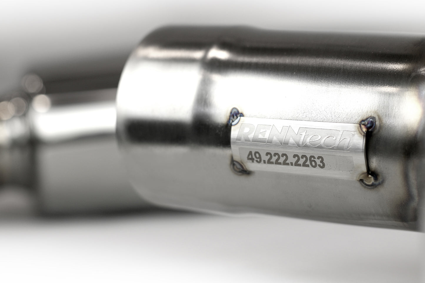 RENNtech | Edelstahl-Sportschalldämpfer mit elektronischen Ventilen | S63 AMG | W222 | 5,5 l BiTurbo V8 | M157 