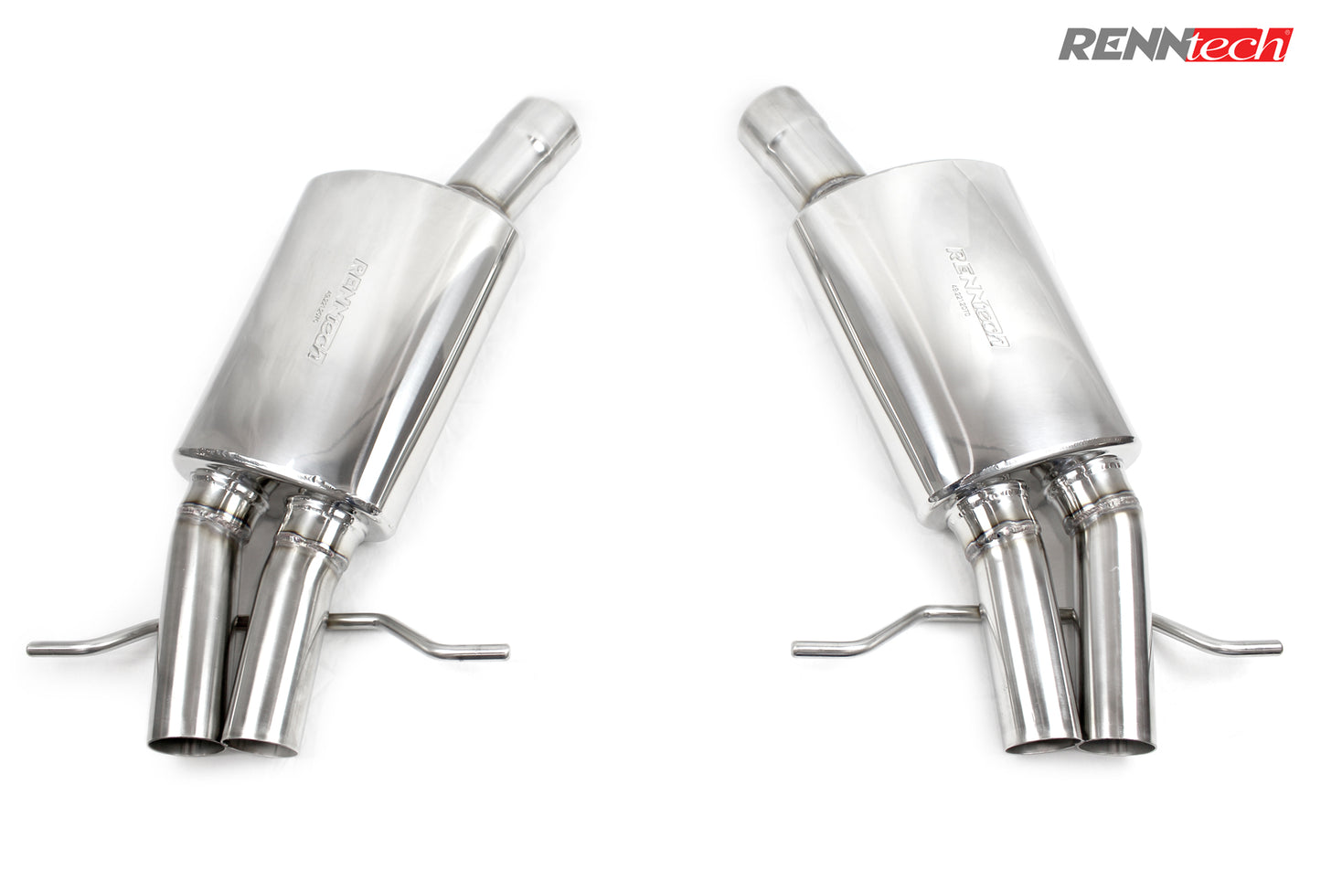 RENNtech | Stainless Steel Sport Mufflers | S65 AMG | W222 | 6.0L BiTurbo V12 | M279