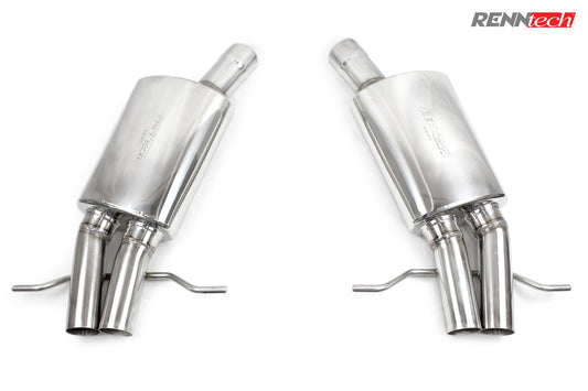 RENNtech | Stainless Steel Sport Mufflers | S65 AMG | W222 | 6.0L BiTurbo V12 | M279