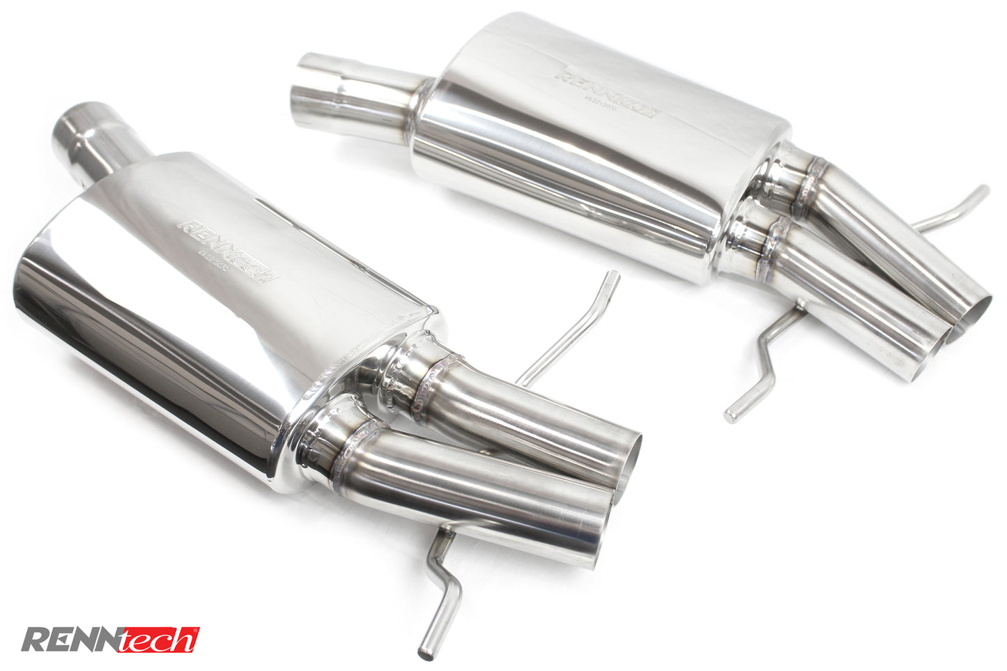 RENNtech | Stainless Steel Sport Mufflers | S65 AMG | W222 | 6.0L BiTurbo V12 | M279