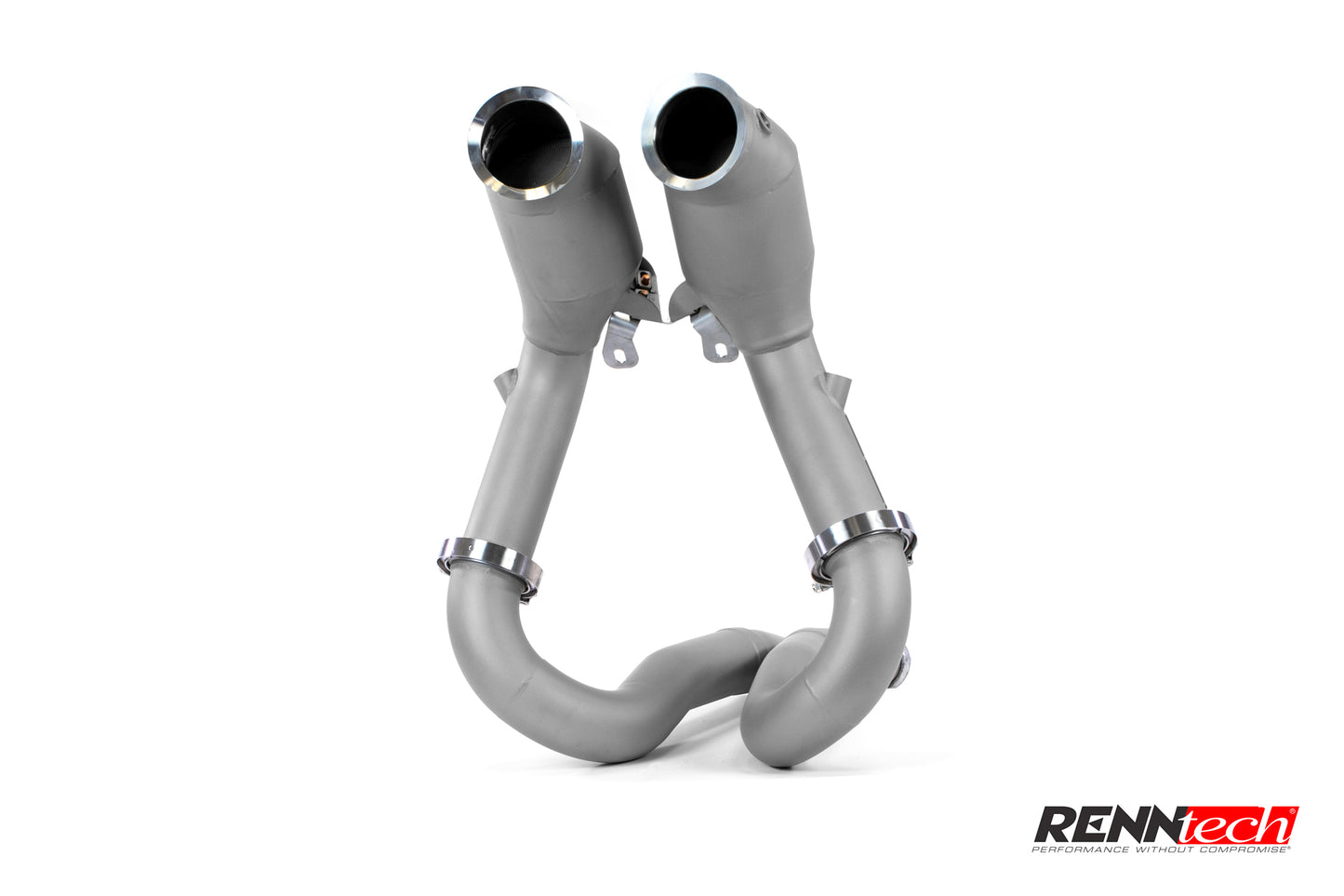 RENNtech | Downpipes mit 200-Zellen-Sportkatalysator | AMG GT Black Series | 4,0-l-V8-BiTurbo