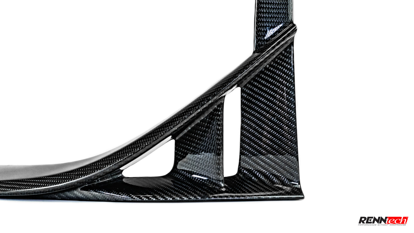 RENNtech | X290 | AMG GT63 | Splitter | Carbon Fiber | Gloss Finish