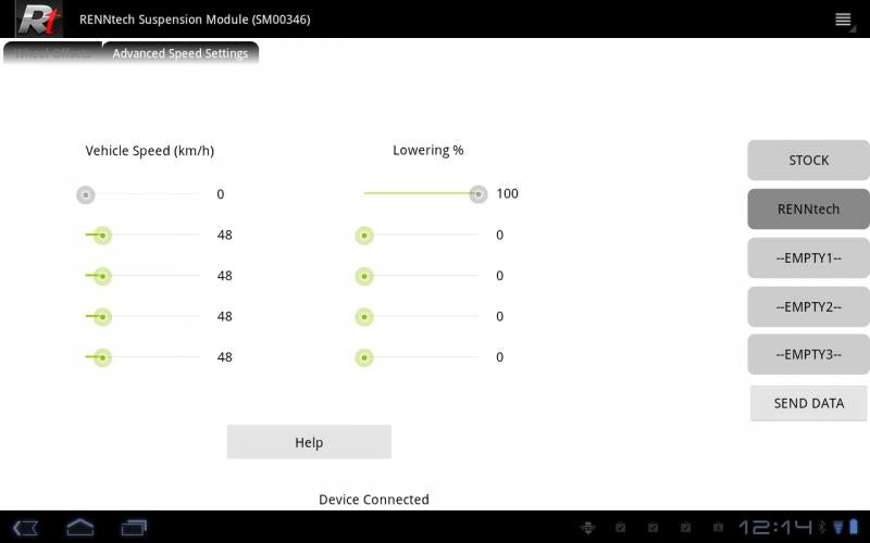 Digitales Tieferlegungsmodul Optionales Tablet - Samsung Galaxy Tab 4 - 8.0