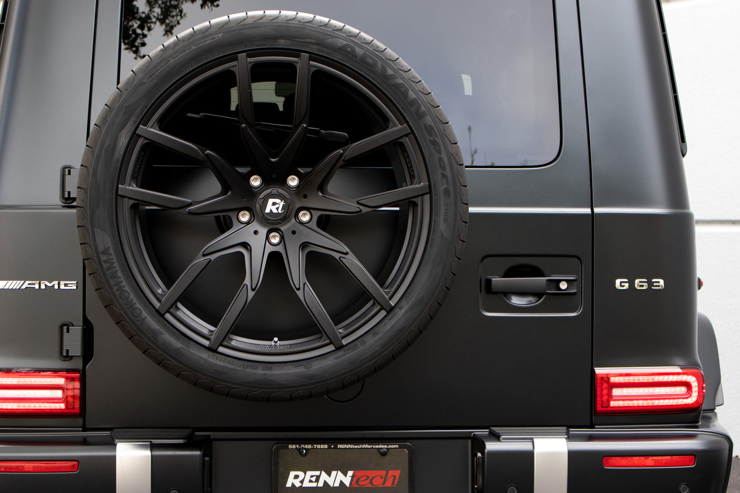 RENNtech | Reverse Spare Mount | Spare Wheel Mount | G-Class | W463