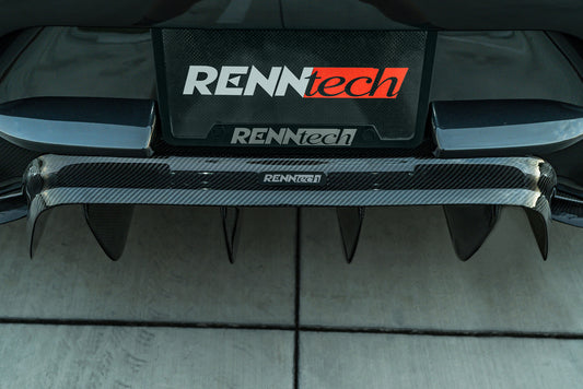 RENNtech | X290 | AMG GT63 | Rear Diffuser | Carbon Fiber | Gloss Finish