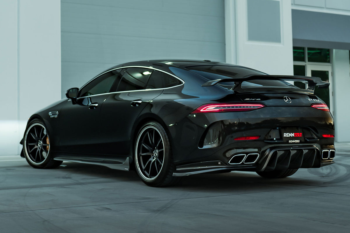 Gt63 Rugs RENNtech | X290 | AMG GT63 | Side Skirts | Carbon Fiber | Gloss Finish ...
