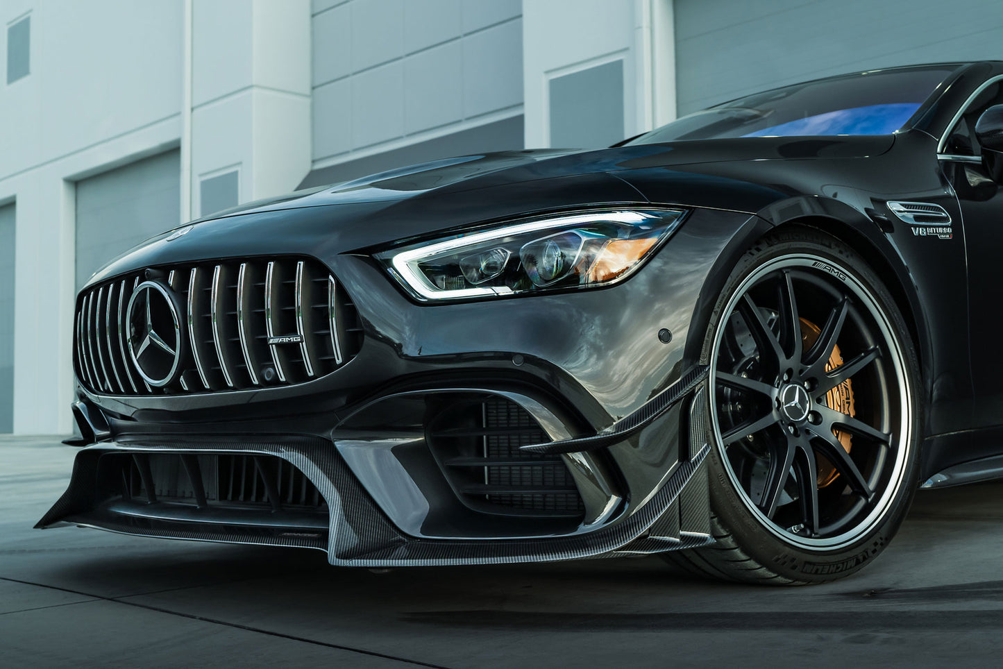 RENNtech | X290 | AMG GT63 | Canards | Carbon Fiber | Gloss Finish