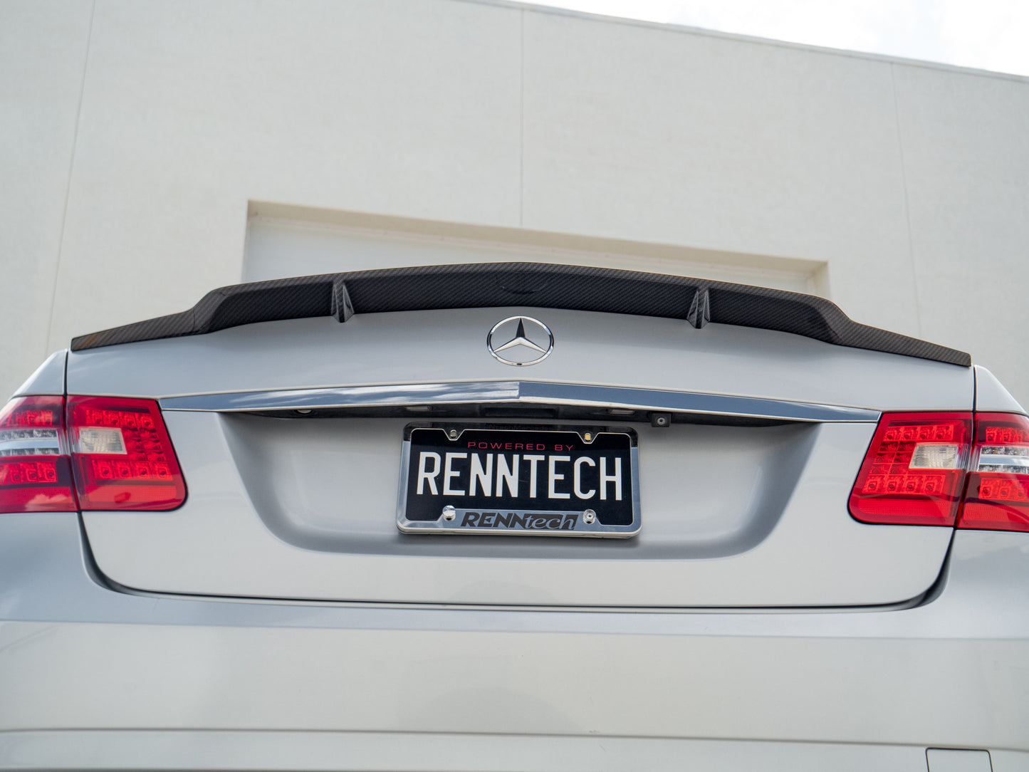 RENNtech Carbon Fiber Rear Deck Lid Spoiler for the 212 E-Class Sedan