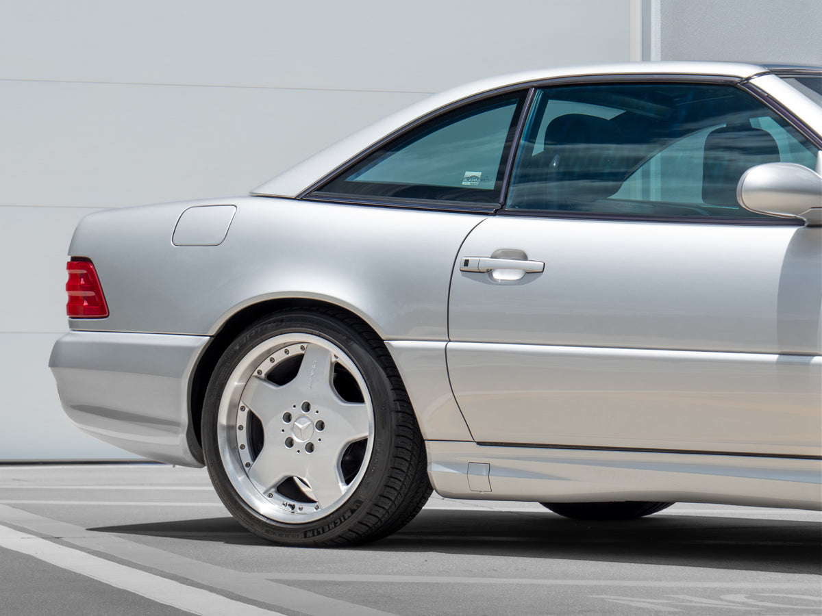 KW W124/R129 Coilover Suspension | V8 and V12 Models | Yellow/Purple
