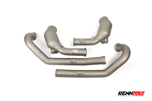 RENNtech | Downpipes mit 200-Zellen-Sportkatalysator | Aston Martin | Vantage V8 | 4,0 l V8 BiTurbo | M177 