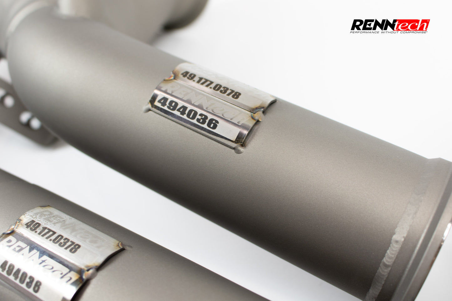 RENNtech | Downpipes mit 200-Zellen-Sportkatalysator | Aston Martin | Vantage V8 | 4,0 l V8 BiTurbo | M177 