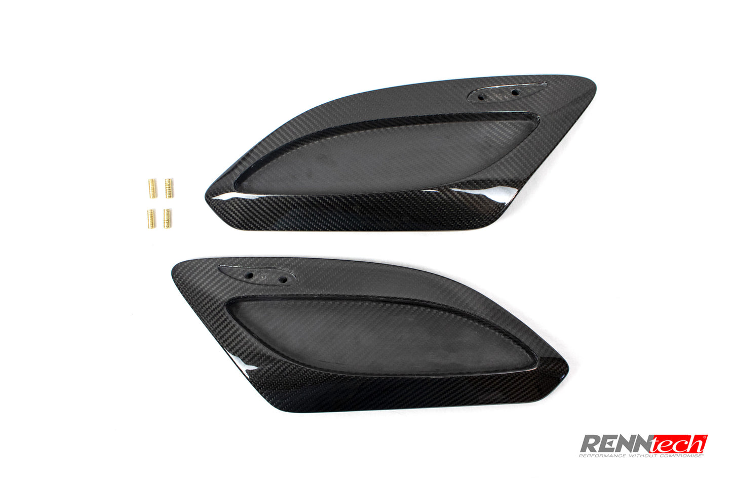 RENNtech | C190 | AMG GT R | Rear Wing Lip w/End Plates | Carbon Fiber