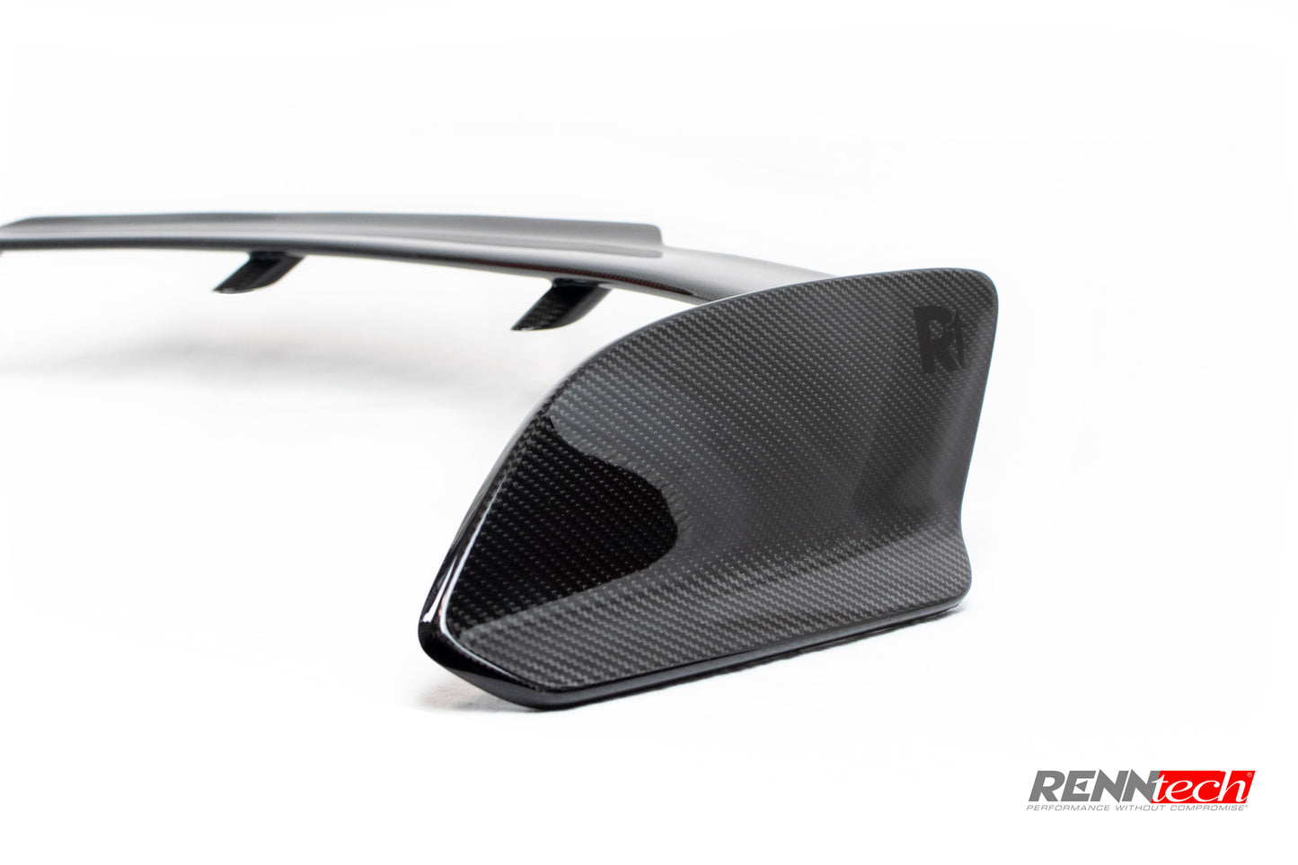 RENNtech | C190 | AMG GT R | Rear Wing Lip w/End Plates | Carbon Fiber