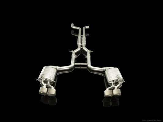Akrapovic Full Titanium Evolution Exhaust System for 204 - C 63 AMG Black Series