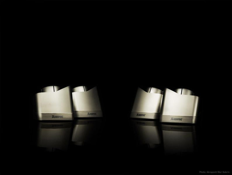 Akrapovic Full Titanium Evolution Exhaust System for 204 - C 63 AMG Black Series