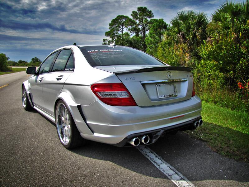 RENNtech | Carbon Fiber | Full C74 Widebody Conversion | W204 - C 63 AMG