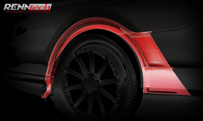 RENNtech Carbon Fiber Aero Package for 204 C 63 AMG