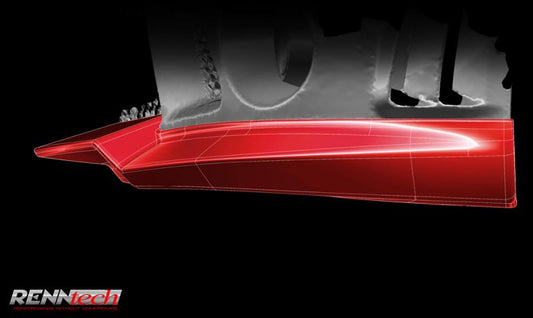 RENNtech Carbon Fiber | Front Splitter | 204 - C 63 AMG
