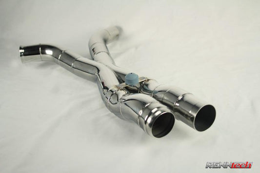 Tuyau acoustique et de performance en acier inoxydable RENNtech pour 204 - C 63