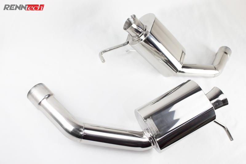 RENNtech | Stainless Steel Sport Mufflers | E 63 AMG | S212-Wagon | 5.5L BiTurbo V8 | M157