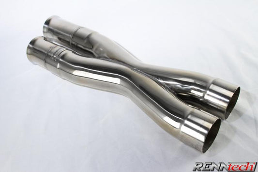 RENNtech Edelstahl Sound- und Performance-Rohr für 212 - E 63 AMG