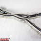 RENNtech Stainless Steel Sound and Performance Pipe for 221 - S 63 AMG